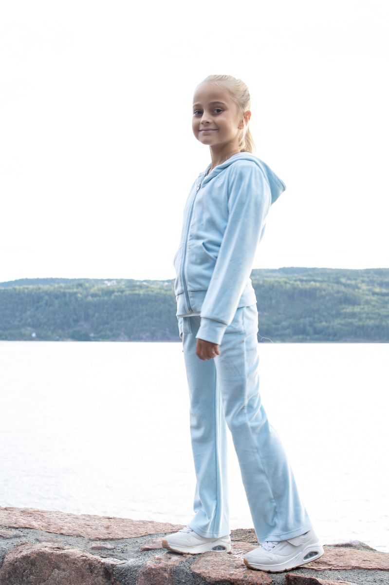 Vilje & Ve Hermine Velour Jkt Bluebelle