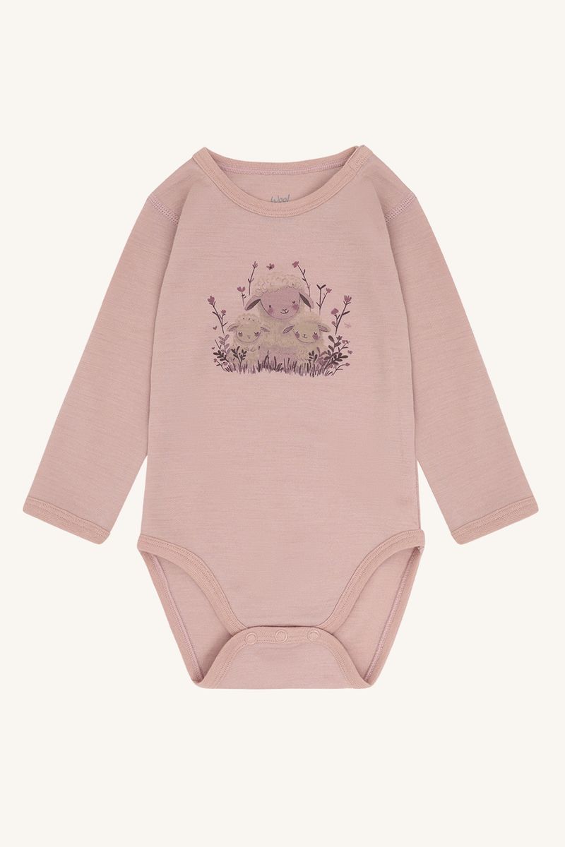 Hust and Claire Bo Sheep Body Merinoull Dusty Rose