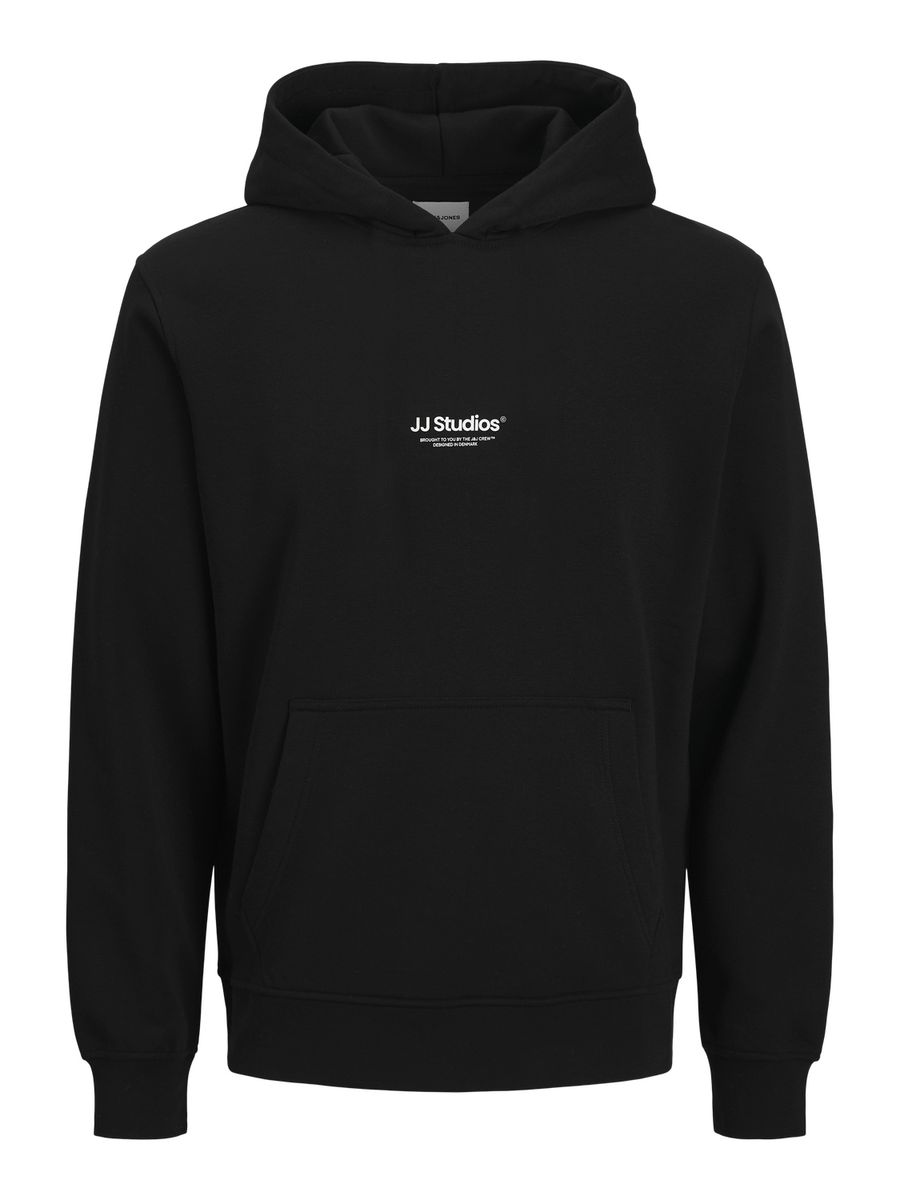 Jack & Jones Mini Soho Hettegenser Relaxed Fit Svart