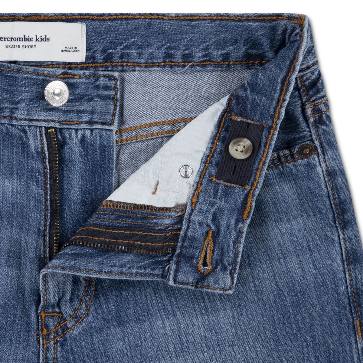 Abercrombie Long Denim Short Guap