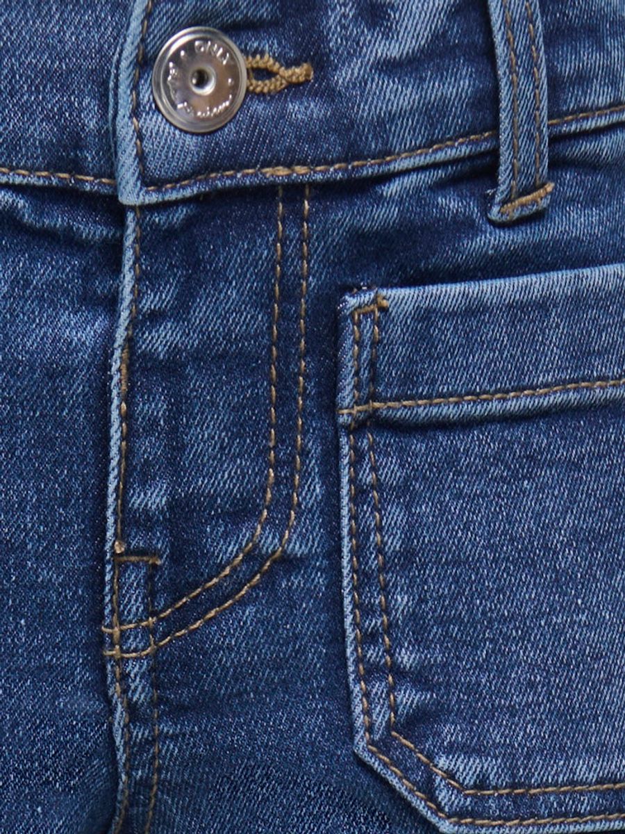 Only Kids Cypress Bukse Flared Fit Medium Blue Denim